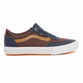 Férfi Vans X Independent Gilbert Crockett 2 Pro Tornacipő VA0368925 Kék/Kávé